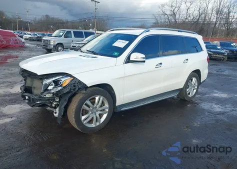 2017 Mercedes-Benz Gls 450 4Matic z USA, uszkodzony, nr VIN 4JGDF6EE6HA845265